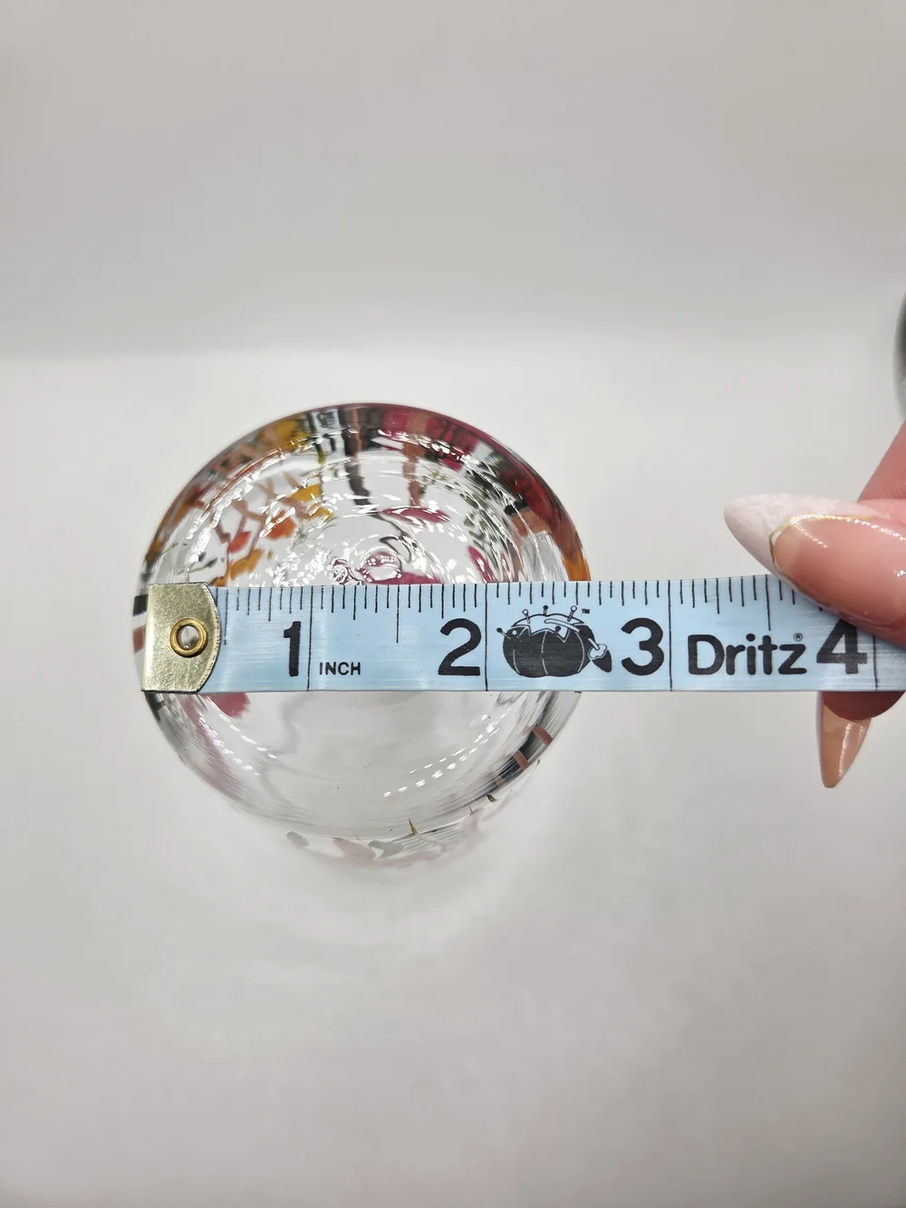 Hand-Painted Mushroom Glass Tumbler - Stylish Coffee & Tea Accessory